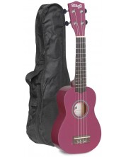 Sopran ukulele Stagg - US-Violet, s futrolom, ljubičasti -1