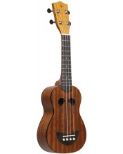 Sopran ukulele Stagg - US-Tiki Eh, s futrolom, smeđi -1