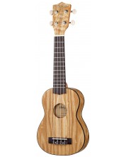 Sopran ukulele Harley Benton - UK-12 Stain Ash, smeđe -1