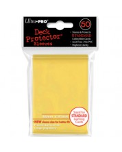 Ultra Pro Card Protector Pack - Standard Size - žuti