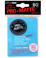 Ultra Pro Card Protector Pack - Small Size (Yu-Gi-Oh!) Pro-matte - Svijetloplave 60 kom.