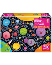 Usborne Book and Jigsaw: Space Maze -1