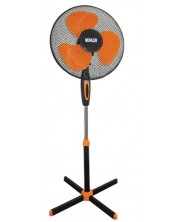 Ventilator Muhler - FM-5070, 3 brzine, 41 cm, crni/narančasti