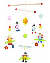 Viseća dekoracija za dječju sobu Goki – Pčele i kornjaši -1