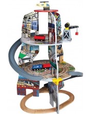 Vlak sa spiralnim tračnicama na tri razine Acool Toy