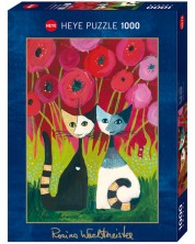 Puzzle Heye od 1000 dijelova - Nadstrešnica od maka, Rosina Wachtmeister