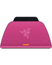 Stanica za punjenje Razer - za PlayStation 5, ružičasta
