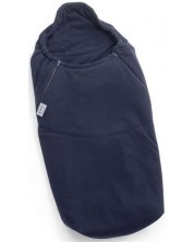 Zimska vreća za kolica Teutonia - Fleece Inlay, plava -1