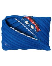 Školska pernica Zipit - Čudovište koje govori, veliko, kraljevsko plavo -1