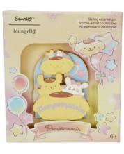 Bedž Loungefly Sanrio Animation: Pompompurin - Carnival Ride (Collector's Box) -1