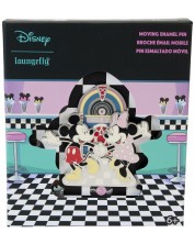 Bedž Loungefly Disney: Mickey Mouse - Date Night Drive-In -1