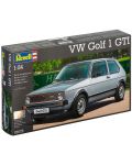 Sastavljivi model automobila Revell - VW Golf 1 GTI (07072) - 3t