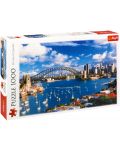 Puzzle Trefl od  1000 dijelova - Port Jackson, Sydney - 1t