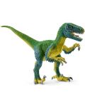 Figurica Schleich Dinosaurs - Velociraptor, zelene boje - 1t