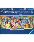 Panoramska slagalica Ravensburger od 1000 dijelova - Disneyevi likovi - 1t