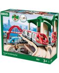 Set Brio - Vlak s tračnicama i dodacima, Travel Switching, 42 dijela - 1t