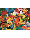 Puzzle Trefl od 500 dijelova - Šarene ptice, Graeme Stevenson - 2t
