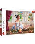 Puzzle Trefl od 500 dijelova - Mala balerina - 1t