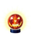3D Slagalica Ravensburger od 72 dijelova - Svjetleća bundeva za Halloween - 2t