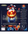 3D Slagalica Ravensburger od 72 dijelova - Svjetleća bundeva za Halloween - 3t