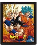 3D poster s okvirom Pyramid Animation: Dragon Ball Super - Friends or Rivals - 1t