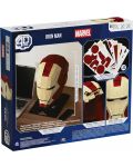 4D slagalica Spin Master od 96 dijelova - Marvel: Iron Man Helmet - 3t