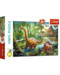 Puzzle Trefl od  60 dijelova - Dinosauri koji migriraju - 1t