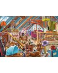 Puzzle Castorland od 500 dijelova - Potkrovna soba  - 2t