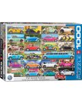 Puzzle Eurographics od 1000 dijelova - VW Beetle - 1t