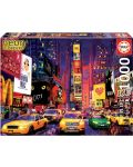 Neonska zagonetka Educa od 1000 dijelova - Times Square, New York - 1t