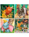 Slagalica Educa 4 u 1 - Životinje - Disneyevi likovi - 2t