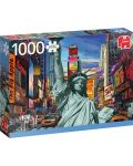Slagalica Jumbo od 1000 dijelova - New York - 1t