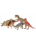 Set figurica Toi Toys Animal World - Deluxe, Dinosauri, 5 komada - 1t