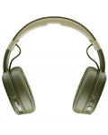 Slušalice s mikrofonom Skullcandy - Crusher Wireless, moss/olive/yellow - 3t