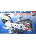 Sastavljeni model Academy Vojni: Helikopteri - CH/HH-46D Sea Knight (12207) - 2t
