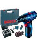 Akumulatorski odvijač Bosch - Professional GSR 120-LI, 23 komada potrošnog materijala - 1t