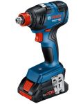 Akumulatorski udarni ključ Bosch - Professional GDX 18V-200, L-BOXX 136 - 2t