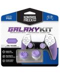 Dodatak KontrolFreek - Galaxy Kit, Performance Grips + Performance Thumbsticks, ljubičasti (PS5) - 1t