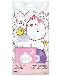 Akrilna figura ABYstyle Animation: Molang - Music fan Molang - 2t