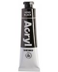 Akrilna boja Primo H&P - Crna, 18 ml, u tubi - 1t