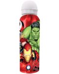 Aluminijska boca Marvel - Avengers, 500 ml - 2t