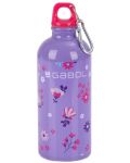 Aluminijska boca za vodu Gabol Violet - 600 ml - 1t