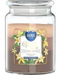 Mirisna svijeća Bispol Aura - Wild Vanilla, 500 g - 1t