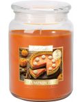 Mirisna svijeća Bispol Premium - Pumpkin Pie, 500 g - 1t