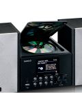 Audio sustav Lenco - MC-250BK, crni/sivi - 4t