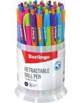 Automatska kemijska olovka Berlingo - Fuze, 0.7 mm, asortiman - 3t