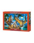 Puzzle Castorland od 500 dijelova - Obitelj sova - 1t