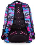 Školski ruksak Cool Pack Aero - Camo Fusion Pink - 3t
