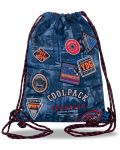 Sportska torba s vezama Cool Pack Sprint Badges B - Plava - 1t