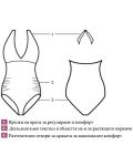 Kupaći kostimi za trudnice Carriwell - 1902, veličina L, crni - 3t